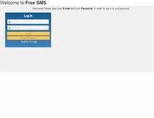 Tablet Screenshot of free--sms.com